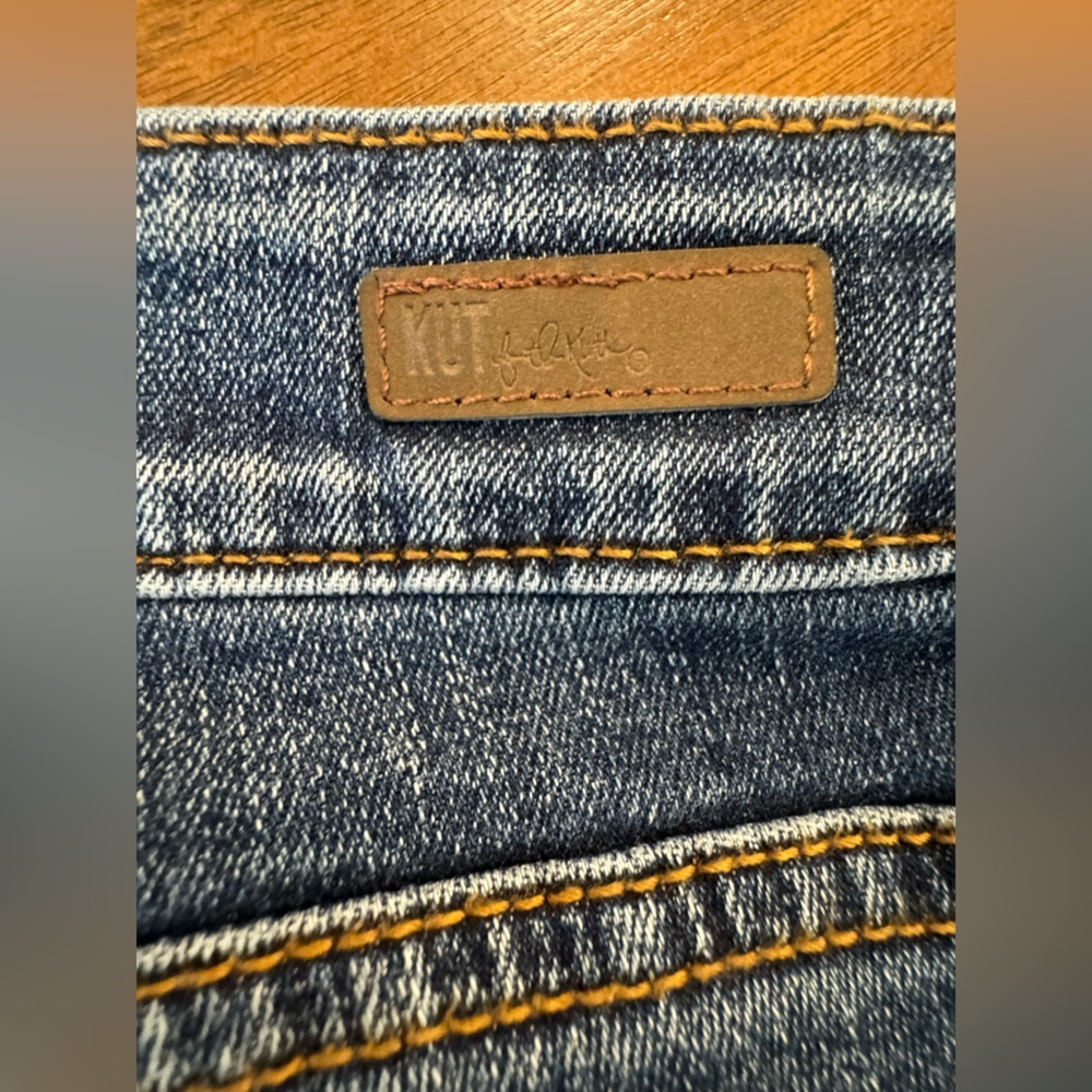 Kut From The Kloth Toothpick Skinny Jeans Size 12 - Picture 4 of 9